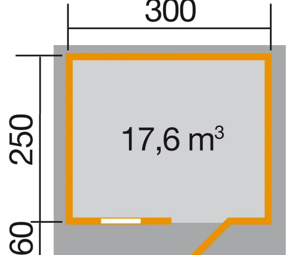 Weka Gartenhäuser & Gerätehäuser > Gartenhaus 131