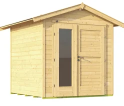 Weka Gartenhäuser & Gerätehäuser - Gartenhaus 224 A Gr. 1, ca. B260/H230/T233 cm Natur