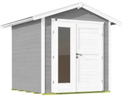 Weka Gartenhaus 224 A Gr. 1, ca. B260/H230/T233 cm Grau Online