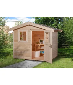 Weka Gartenhäuser & Gerätehäuser - Gartenhaus 123 Gr.2, ca. B306/H242/T274 cm Rot