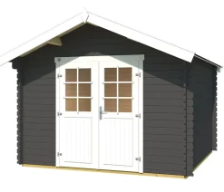 Weka Gartenhäuser & Gerätehäuser > Gartenhaus 209 Gr. 3, ca. B333/H261/T360 cm