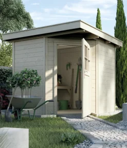 Weka Gartenhäuser & Gerätehäuser > Gartenhaus 229 Gr.1, ca. B244/H217/T244 cm