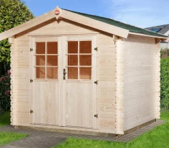 Weka Gartenhaus 209 Gr. 2, ca. B288/H254/T284 cm Natur