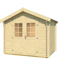 Weka Gartenhaus 209 Gr. 2, ca. B288/H254/T284 cm Natur
