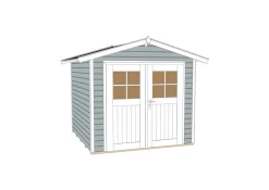 Weka Gartenhaus 224 Gr. 1, ca. B260/H238/T233 cm Grau Online