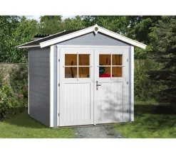 Weka Gartenhaus 224 Gr. 1, ca. B260/H238/T233 cm Grau Online