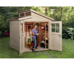 Weka Gartenhaus 226 Gr.1, ca. B237/H252/T231 cm Natur Online