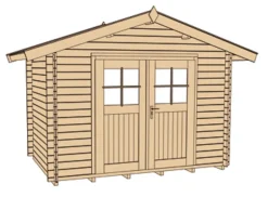 Weka Gartenhäuser & Gerätehäuser - Gartenhaus Premium 45 Natur