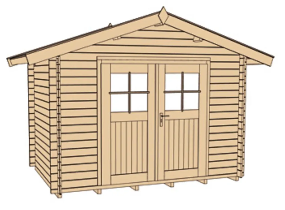 Weka Gartenhäuser & Gerätehäuser > Gartenhaus Premium 28