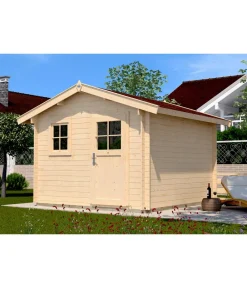 Weka Gartenhäuser & Gerätehäuser - Gartenhaus Premium 28 FT Natur