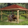 Weka Pavillons|Pergolen - Gartenoase 651 A Gr. 2, ca. B480/H314/T480 cm