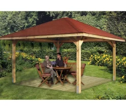 Weka Pavillons|Pergolen - Gartenoase 651 A Gr. 2, ca. B480/H314/T480 cm