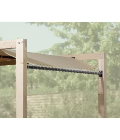 Weka Gartenoase 235, ca. B324/H242/T324 cm Natur Discount