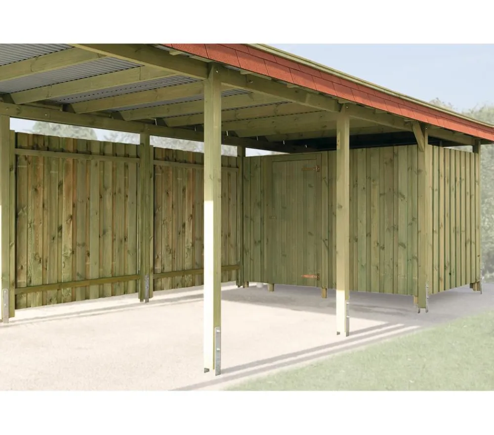 Weka Geräteraum für Carport 617 Clearance