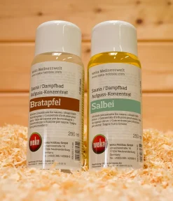 Weka Saunas & Infrarotkabinen - Geschenk-Set Dufterlebnis Salbei & Bratapfel, 2-teilig