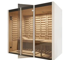 Weka Infrarotkabine Osby Weiß Outlet