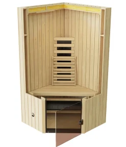 Weka Saunas & Infrarotkabinen > Infrarotkabine Tanilla Eck