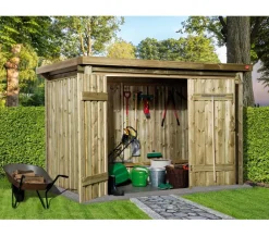 Weka Gartenhäuser & Gerätehäuser > Lagerhaus 607 A, ca. B308/H223/T257 cm