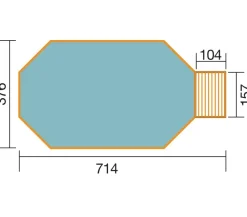 Weka Pools & Whirlpools > Massivholzpool 594 Gr. 1