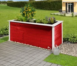 Weka Profi-Hochbeet 669 C, ca. B218/H81/T92 cm Rot Sale