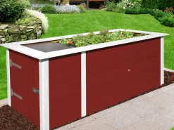 Weka Hochbeete & Frühbeete - Profi-Hochbeet 669 C, ca. B205/H81/T91,7 cm Rot