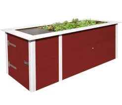 Weka Hochbeete & Frühbeete - Profi-Hochbeet 669 C, ca. B205/H81/T91,7 cm Rot