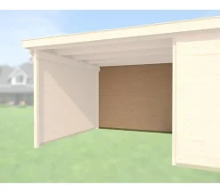 Weka Rückwand für Anbauten, 300 cm Natur Discount