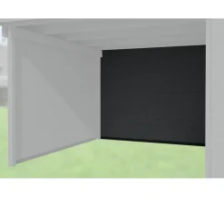 Weka Anbauten - Rückwand für Anbauten, 300 cm Anthrazit
