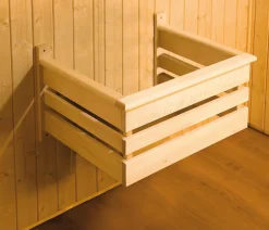 Weka Saunas & Infrarotkabinen > Sauna Bergen mit Glastür und Fenster