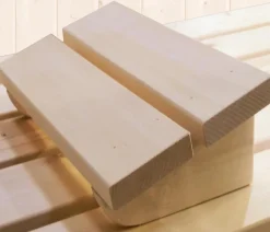 Weka Saunas & Infrarotkabinen - Sauna Bergen mit Glastür und Fenster Natur