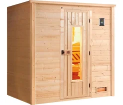Weka Saunas & Infrarotkabinen > Sauna Bergen mit Holztür