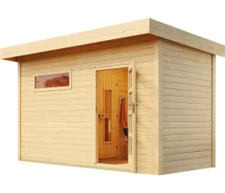 Weka Saunas & Infrarotkabinen > Saunahaus Farsund, ca. B415/H253/T250 cm