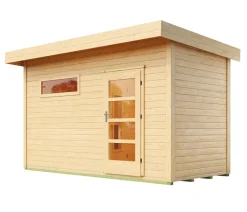 Weka Saunas & Infrarotkabinen > Saunahaus Farsund, ca. B415/H253/T250 cm