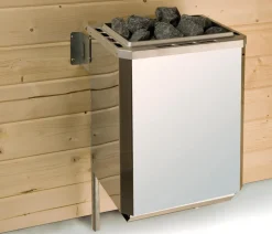 Weka Saunas & Infrarotkabinen > Sauna Sara mit Glastür und Fenster, inkl. Ofen