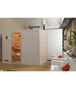 Weka Saunas & Infrarotkabinen - Sauna Valida mit Glastür Natur