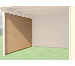 Weka Anbauten - Seitenwand für Anbauten, 150 cm Natur