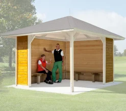 Weka Anbauten > Sitzgelegenheit, für Gartenoase 651 Gr. 1