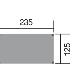 Weka Gartenspielgeräte - Tabaluga Stelzenhaus 815 inkl. Rutsche, ca. B235/H332/T125 cm
