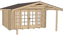 Weka Weekendhaus 137 A Natur Hot