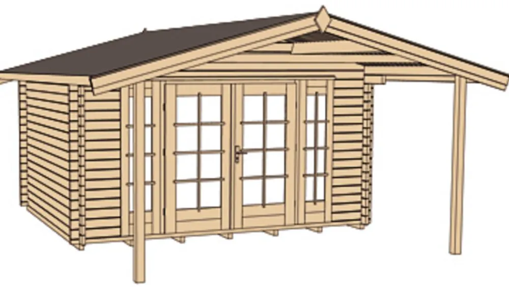 Weka Weekendhaus 137 A Natur Hot
