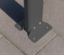 Westmann Aluminium-Carport Helsinki, ca. B305/H232/T503 cm Anthrazit