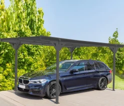 Westmann Aluminium-Carport Helsinki, ca. B305/H232/T503 cm Anthrazit