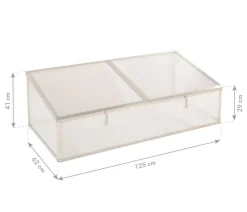 Westmann Hochbeete & Frühbeete - Aluminium-Frühbeetaufsatz Genus