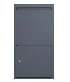 Westmann Briefkasten mit Paketbox Pollux, ca. B44/H82/T22 cm Anthrazit Discount