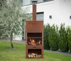 Westmann Gartenkamine > Grillkamin, ca. B41/H229/T70 cm