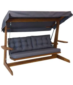 Westmann Loungemöbel|Hollywoodschaukeln - Hollwoodschaukel Viva 2400, ca. B237/H175/T115 cm Anthrazit