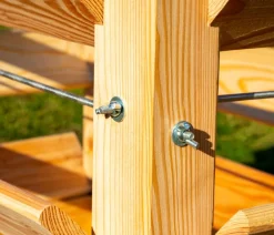Westmann Holz-Hochbeet Premium Natur