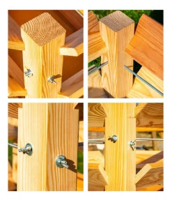 Westmann Hochbeete & Frühbeete - Holz-Hochbeet Premium Natur