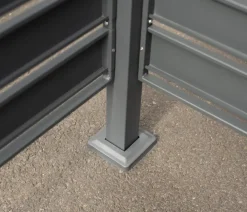 Westmann Mülltonnenboxen > Mülltonnenverkleidung Planum 5er Box, ca. B410/H120/T90 cm