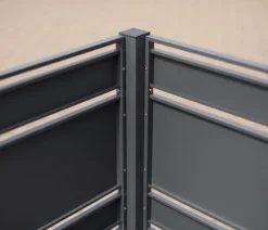 Westmann Mülltonnenboxen > Mülltonnenverkleidung Planum 5er Box, ca. B410/H120/T90 cm